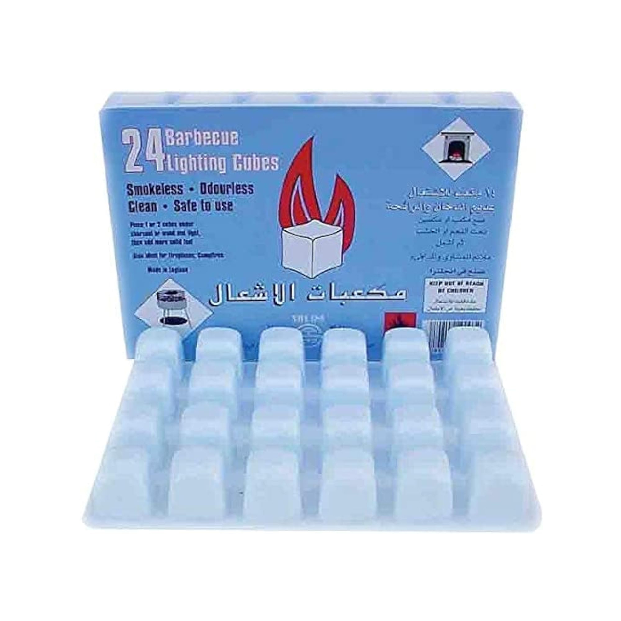 12 barbecue lighting cubes