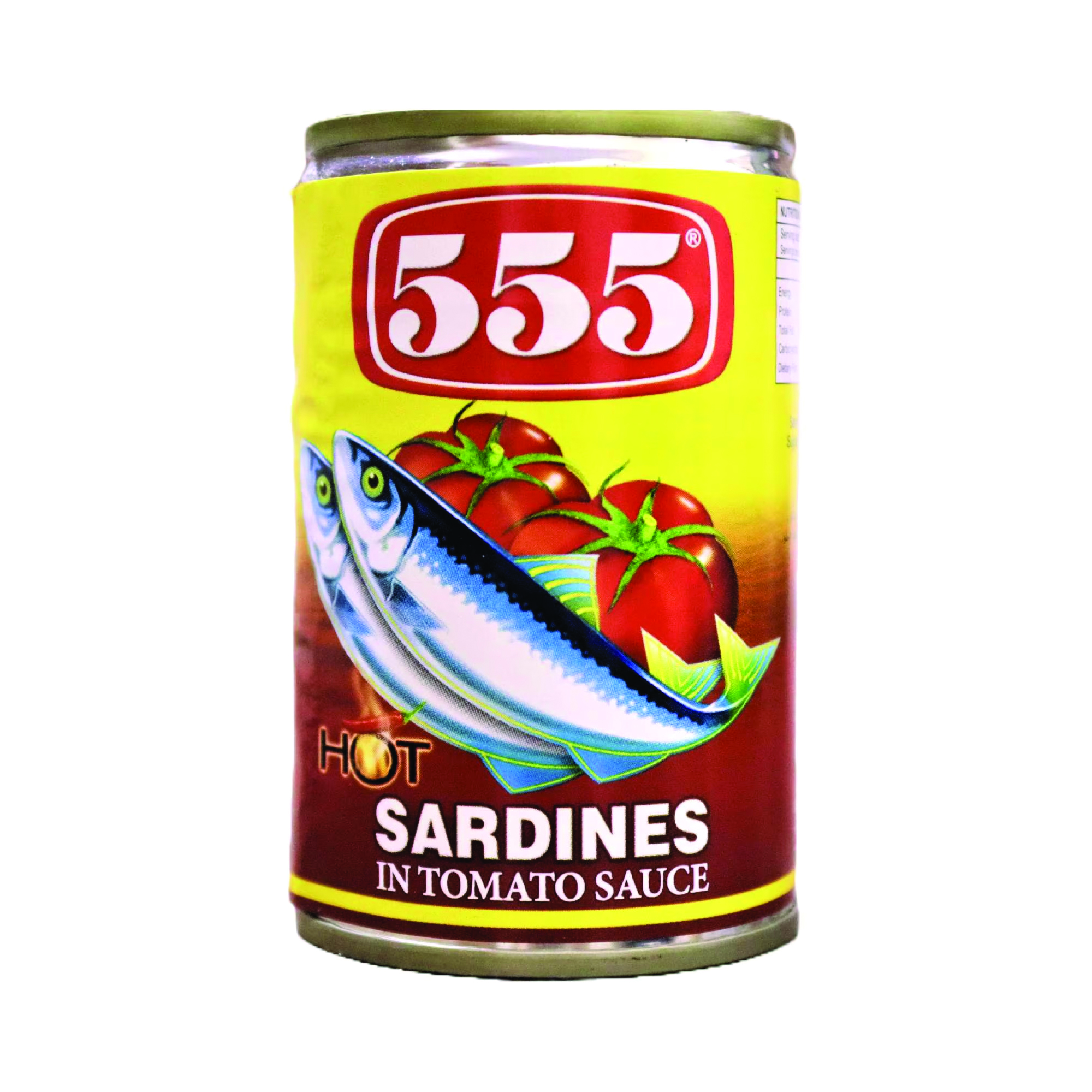 555 Sardine In Tomato and Hot Sauce 155 g