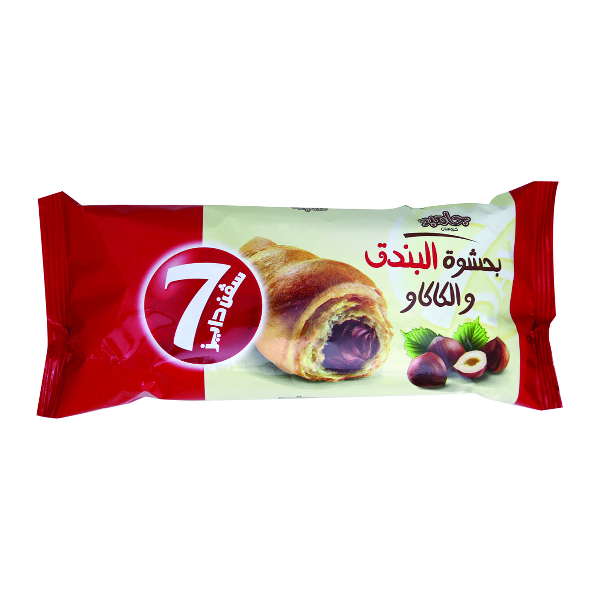 7 DAYS CROISSANT HAZELNUT WITH COCOA FILLING 100GM