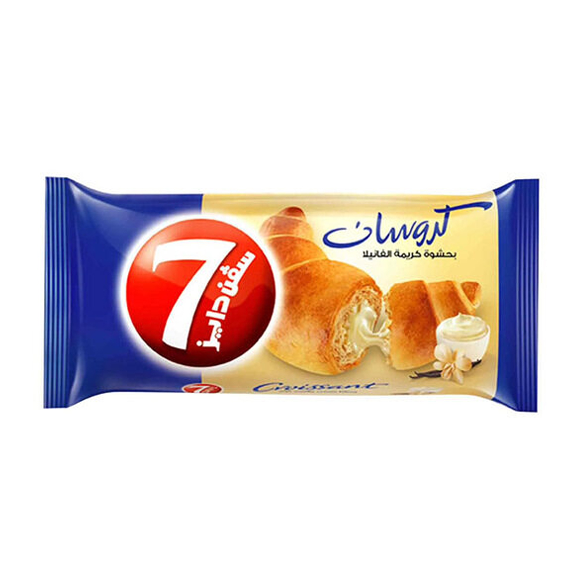7Days Croissant with Vanilla Cream Filling, 55g