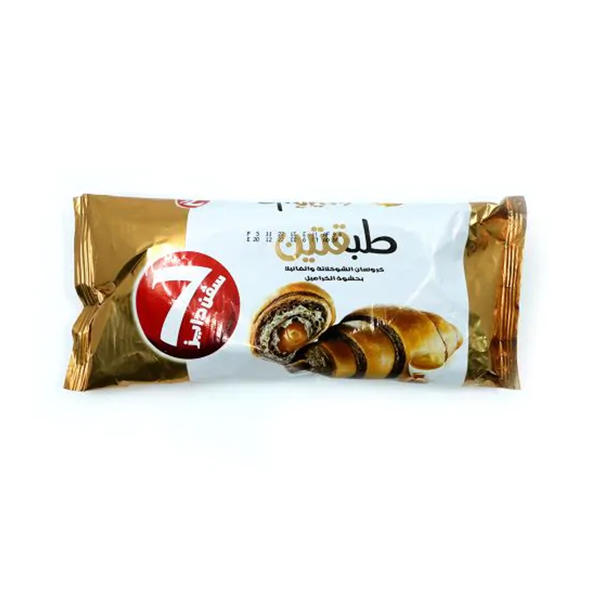 7 Days Croissant Chocolate with Caramel Filling, 90g