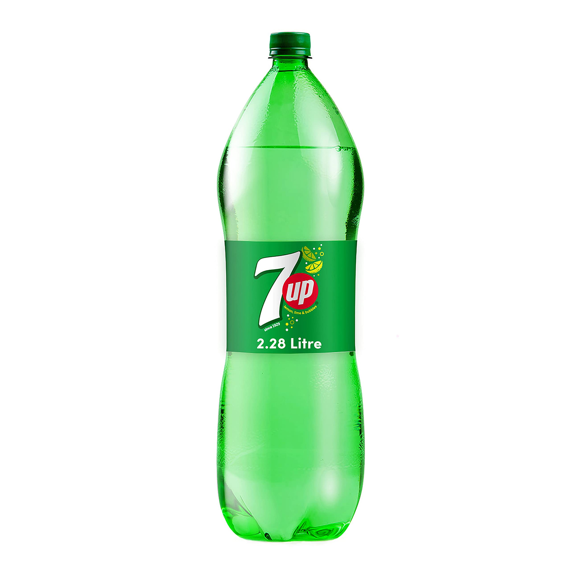 7Up Soft Drink Plastic Bottle, 2.28L