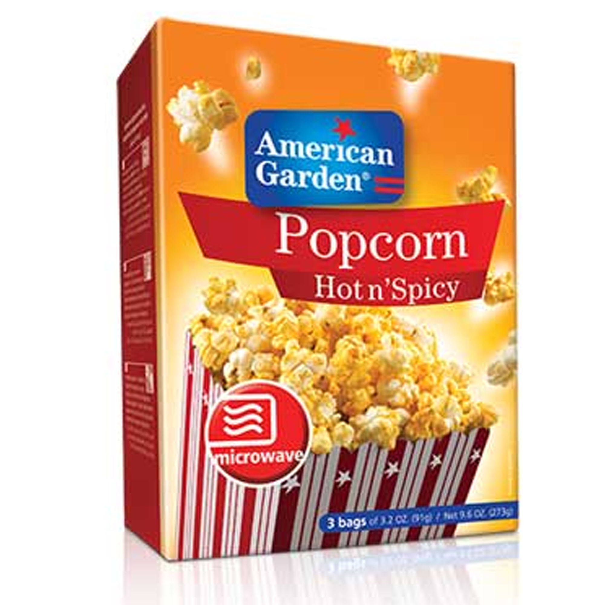 Ag Mcrw Popcorn Hot N Spicy 9.6 Oz