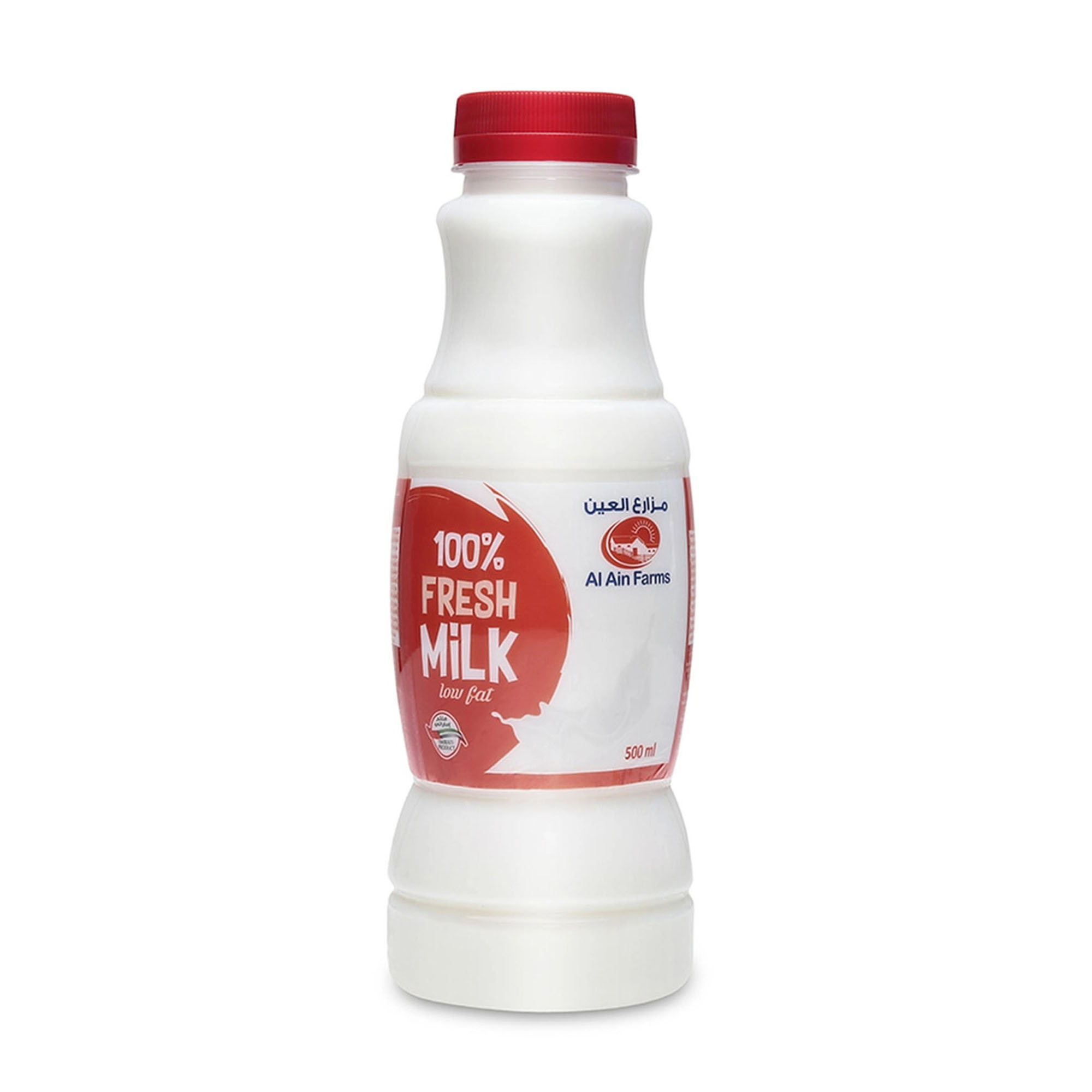 Al Ain Farms 100% Low Fat Fresh Milk, 500ml