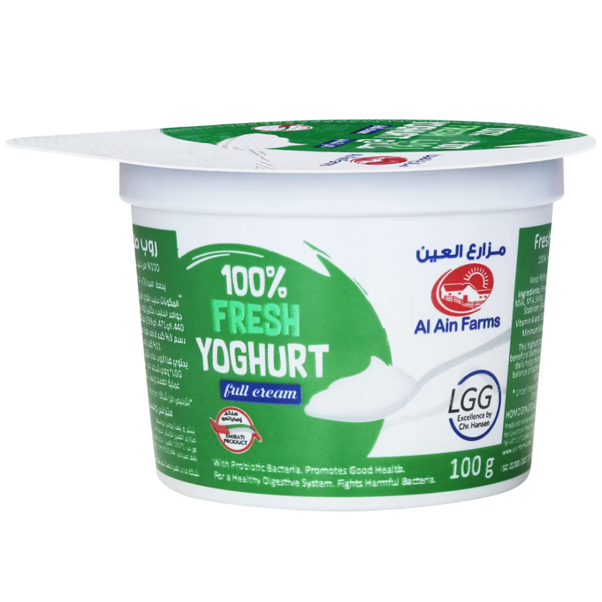 Al Ain Farms Full Cream Fresh Yoghurt, 170g