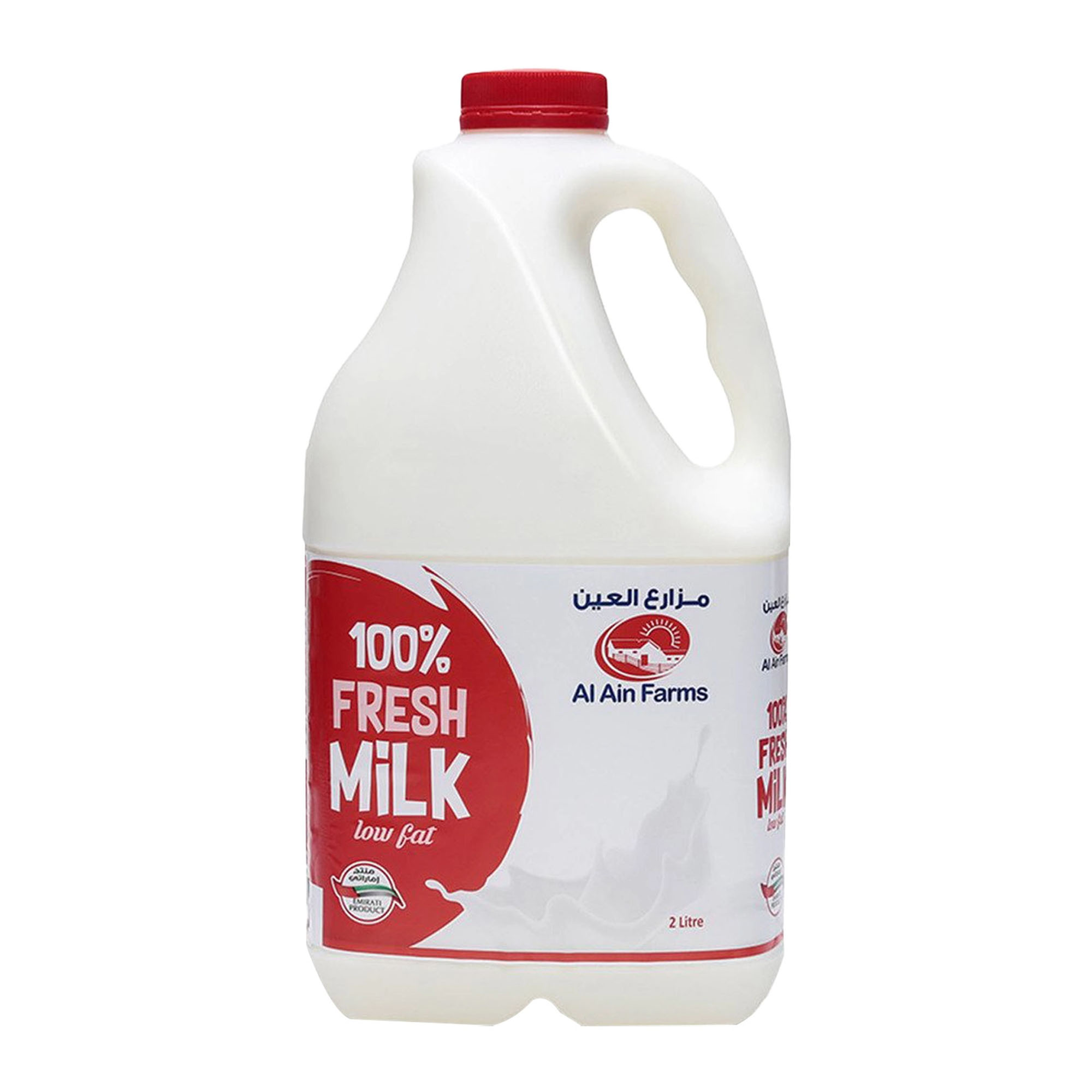Al Ain Farms Low Fat Milk, 2L