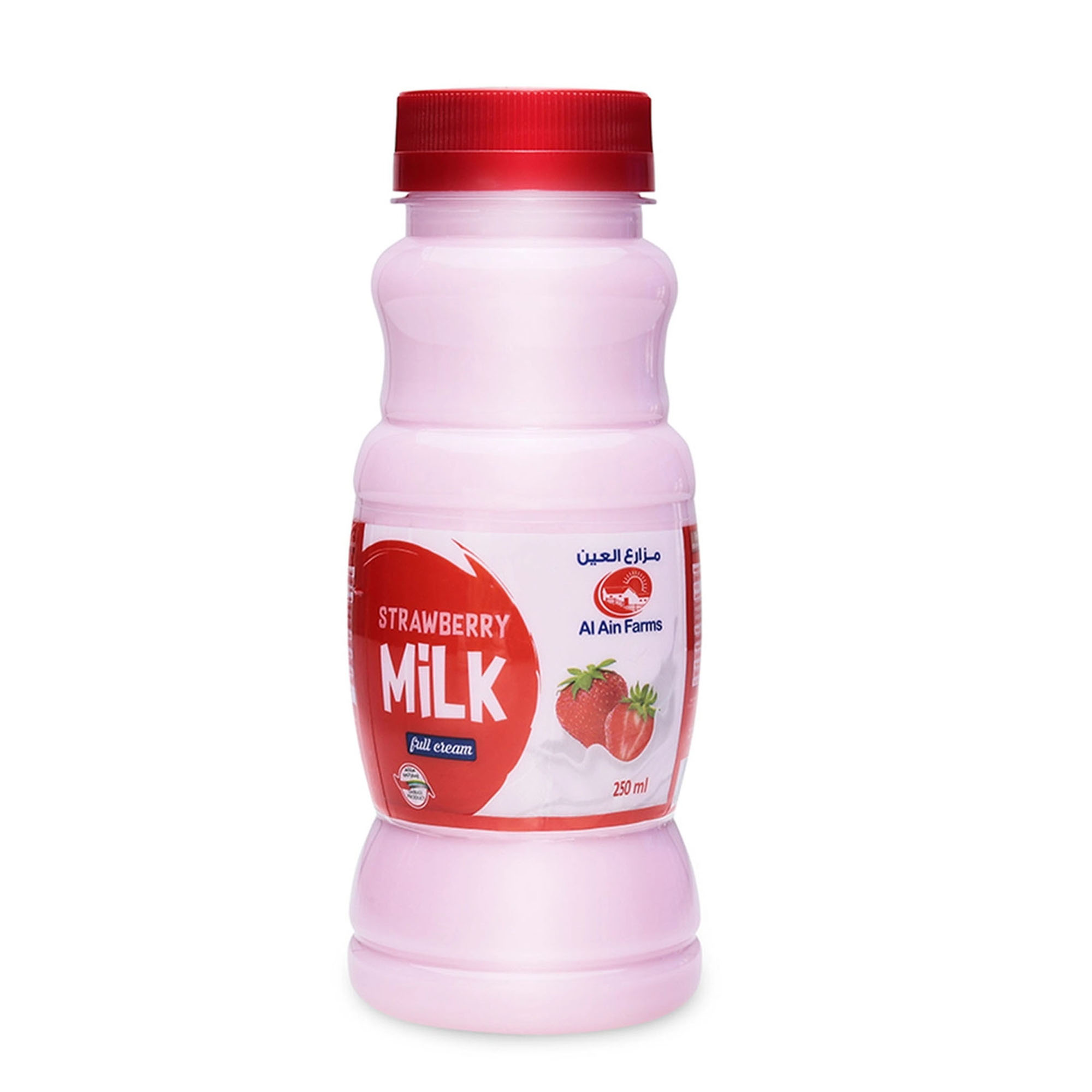 Al Ain Farms Strawberry Full Cream Milk, 250ml