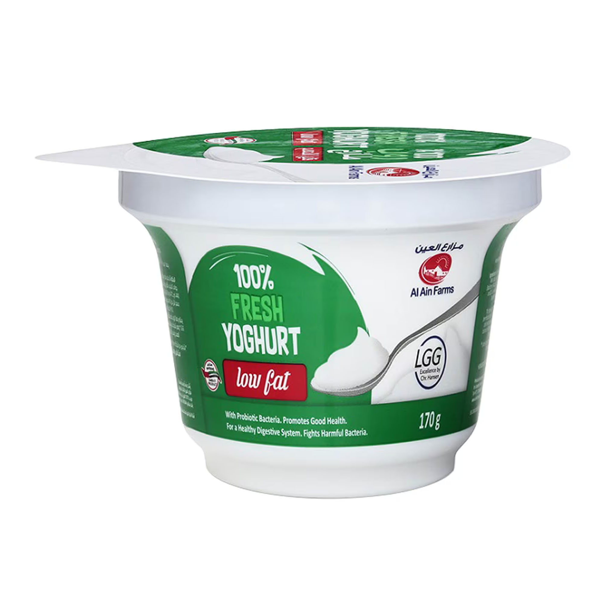Al Ain Fresh Yoghurt Low Fat, 170g