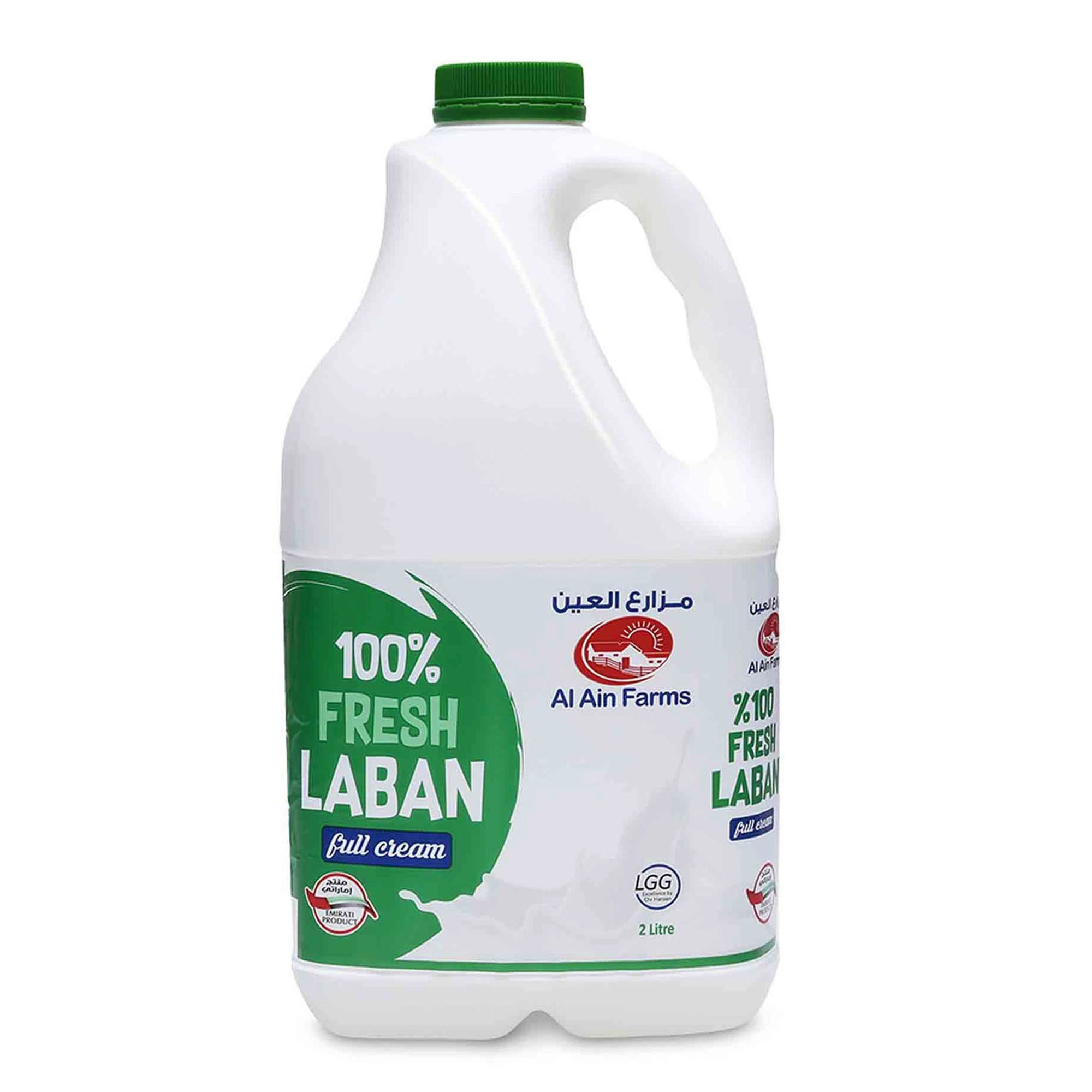 Al Ain Full Cream Fresh Laban, 2L
