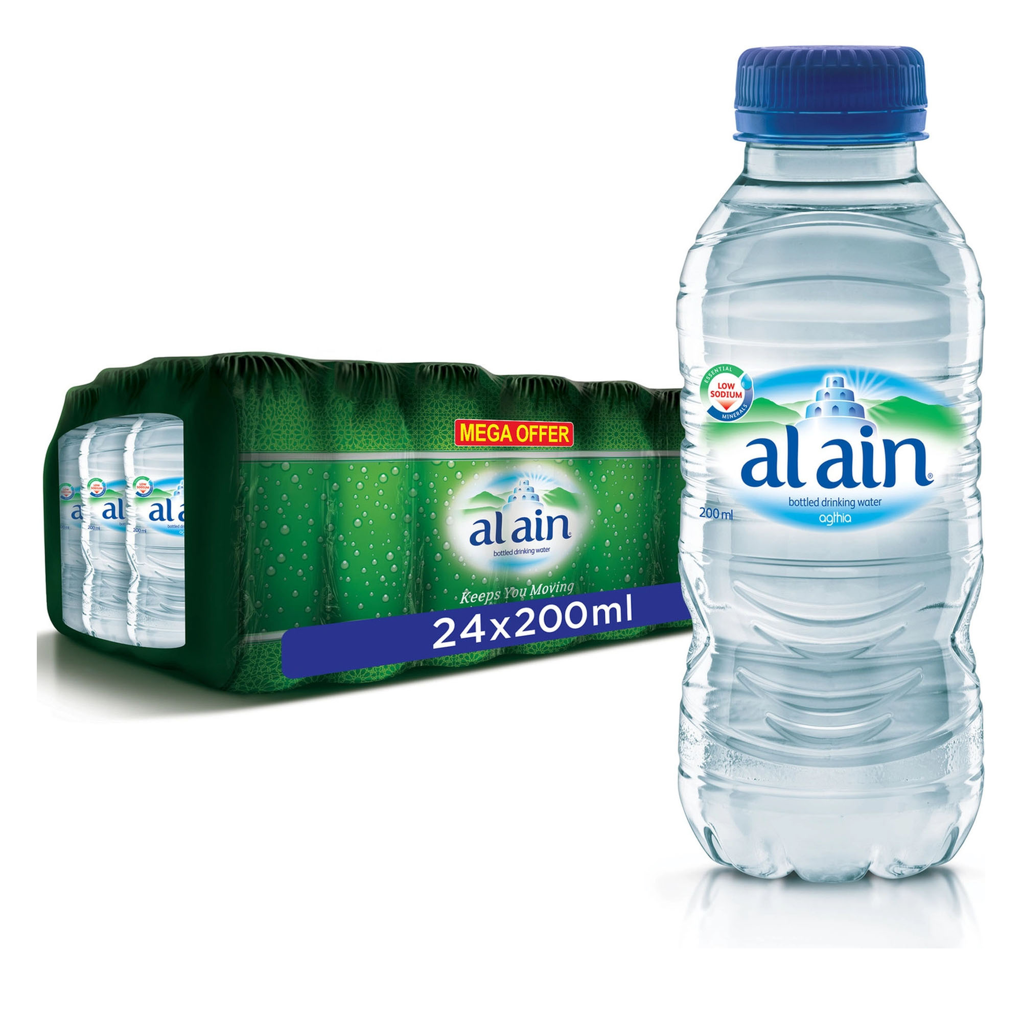 Al Ain Mineral Water, 24x200ml