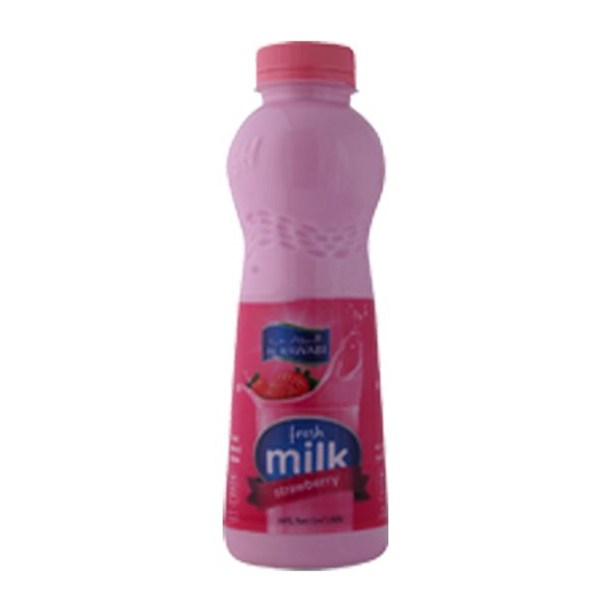 Al Rawabi Fresh Milk Strawberry Drink, 500ml