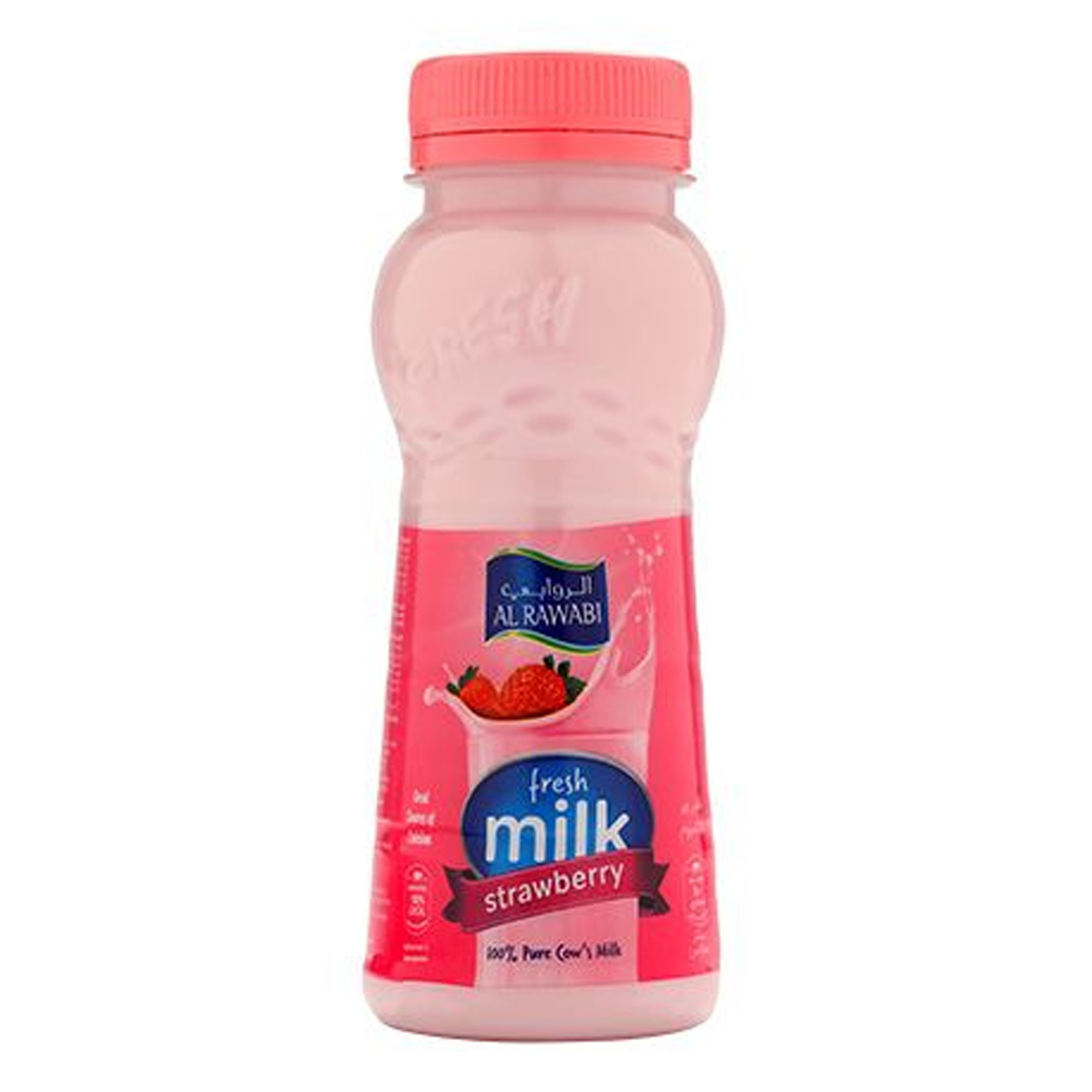 Al Rawabi Fresh Strawberry Milk, 200ml