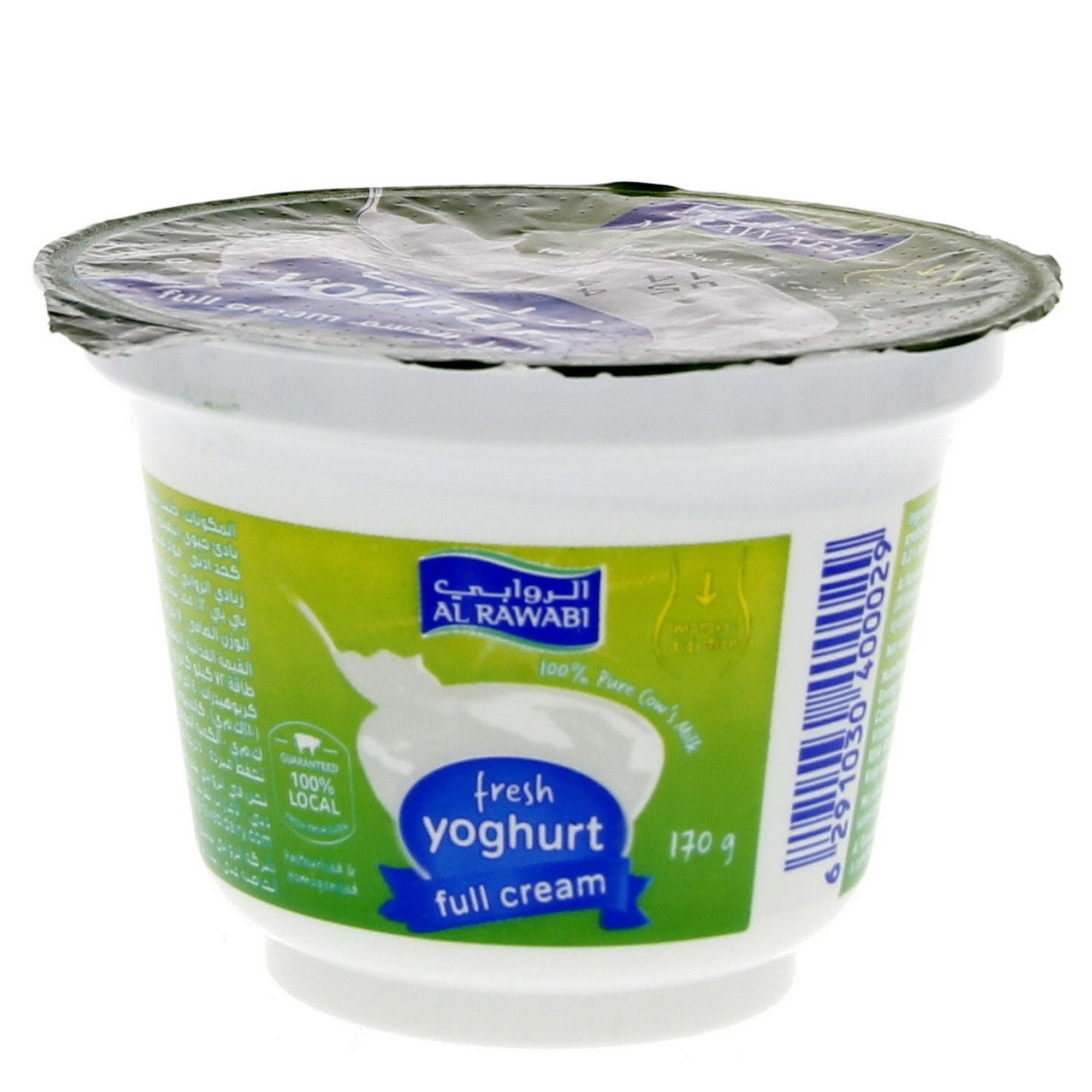 Al Rawabi Full Cream Fresh Yoghurt, 170g