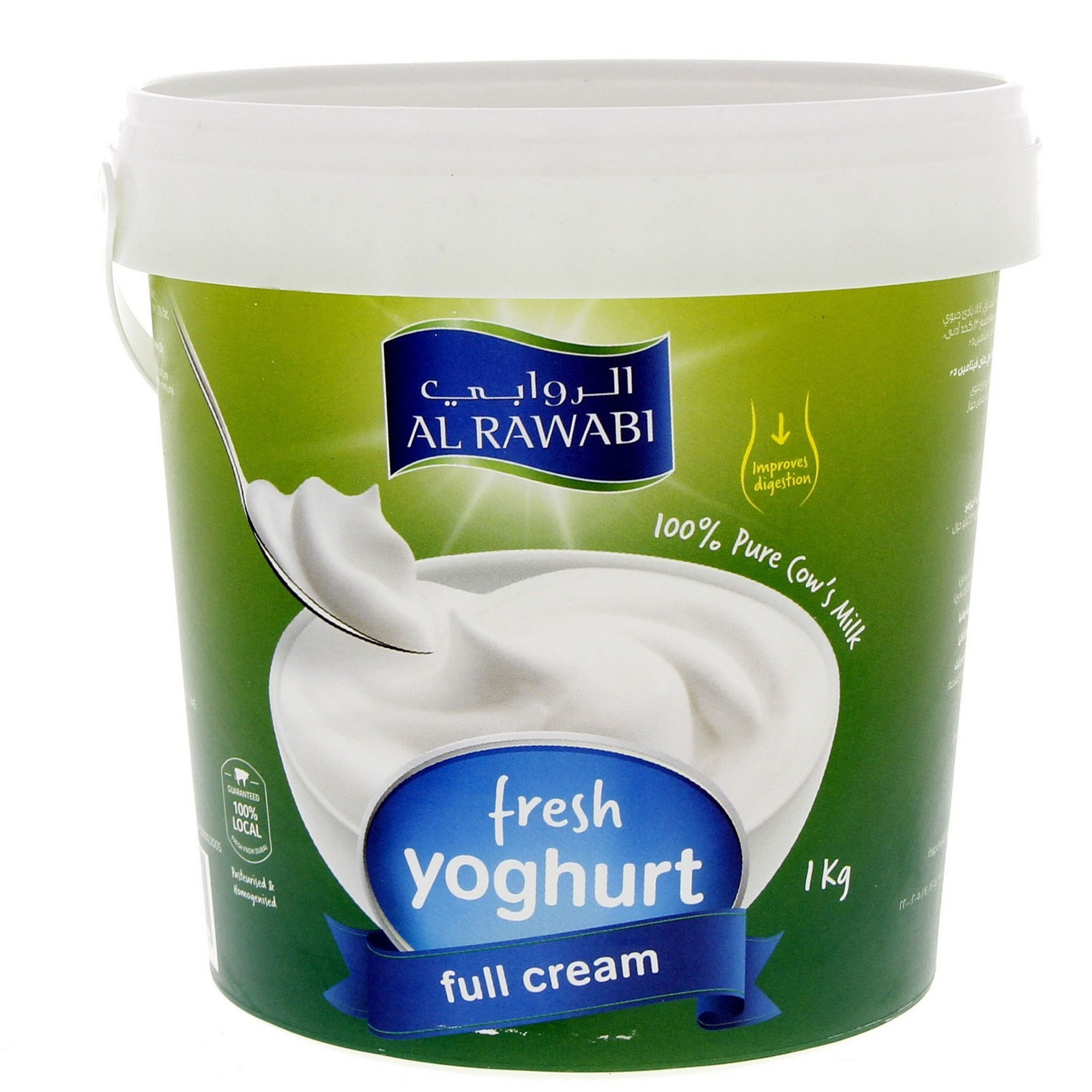 Al Rawabi Full Cream Fresh Yoghurt, 1kg